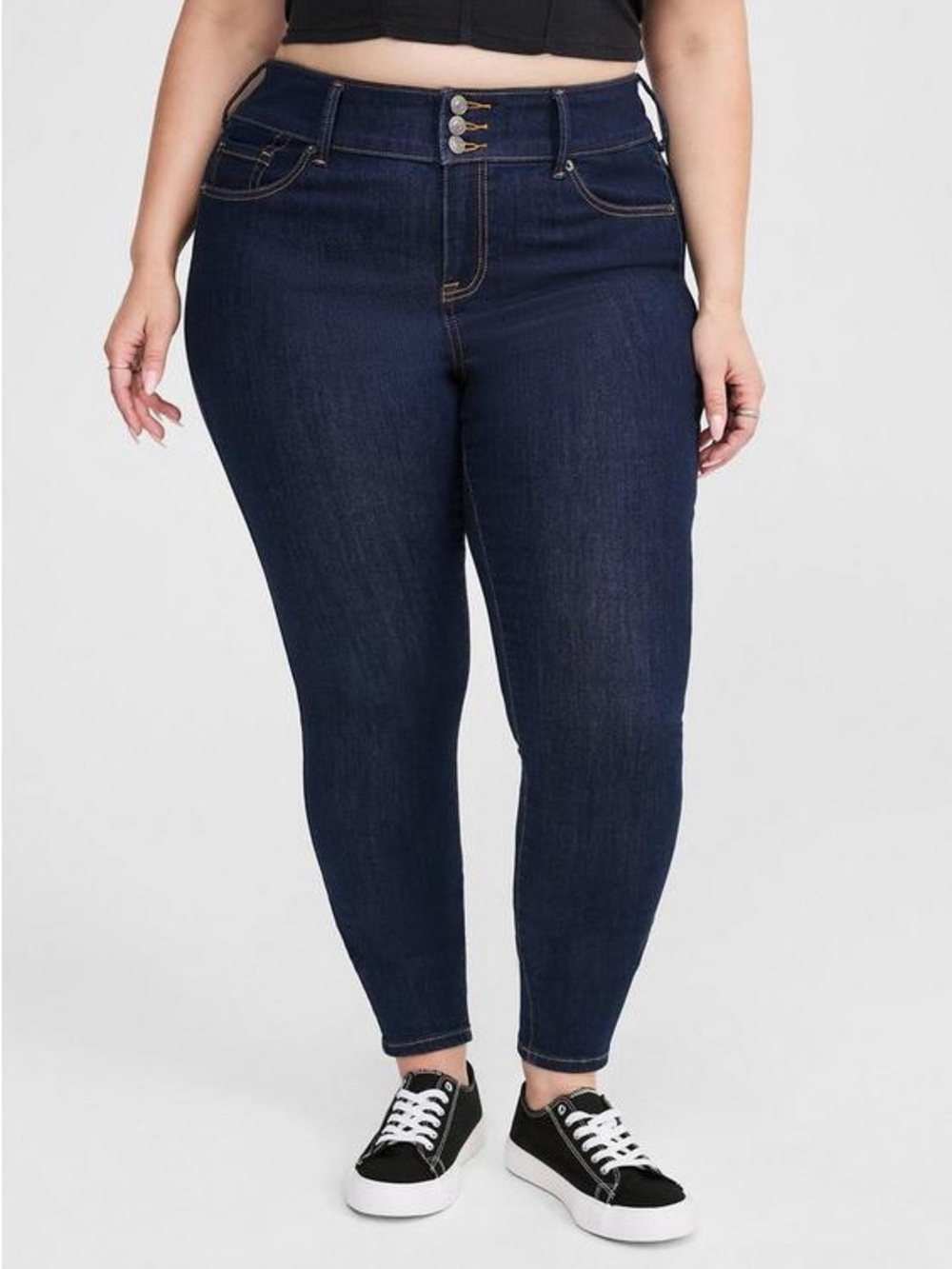 Torrid NWT #FeelTheFit Super Soft Jegging Rinse Dark Wash High-Rise Skinny Jeans